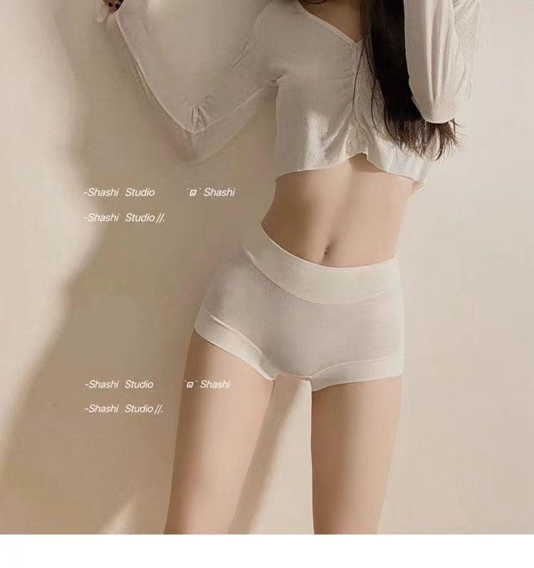 Product Introduction of Đồ Lót Nữ, Cotton Nguyên Chất, Kháng Khuẩn, Cotton Đầy Đủ, Đáy Quần Graphene, Cạp Cao Vừa, Thoáng Khí, Ngoại Cỡ, Bó Eo, Quần Boxer Ôm Hông Women 9