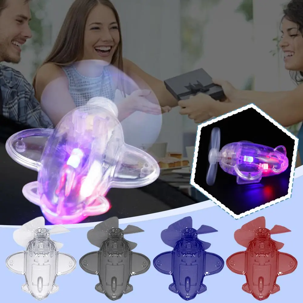 Máy Bay Phát Sáng, Chạy Bằng Gió, Đèn Led Nhỏ Đèn Xe Đạp, Xe Máy, Xe Máy, Máy Bay, Phát Sáng, T7S9