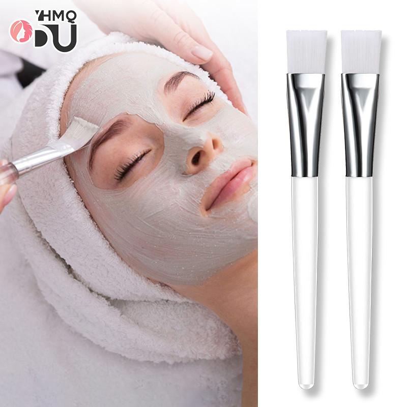  Cọ Chải Mặt Nạ Dụng Cụ Đắp Mặt Nạ Có Tay Cầm Bằng Nhựa Trong Suốt Cọ Chải Mỹ Phẩm Dụng Cụ Làm Sạch Chăm Sóc Da Mặt 