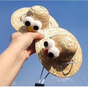 หมวกแมว หมวก ดีไซน์น่ารัก เหมาะสำหรับตุ๊กตา คอร์กี้ สุนัขตัวเล็ก หมวกกันแดด อุปกรณ์ถ่ายภาพลูกสุนัขตลก รองเท้า  น้อง  หมา