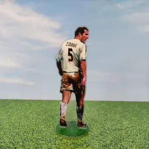 Standee Action Figure Zinedine Zidane Legenda Sepakbola Real Madrid