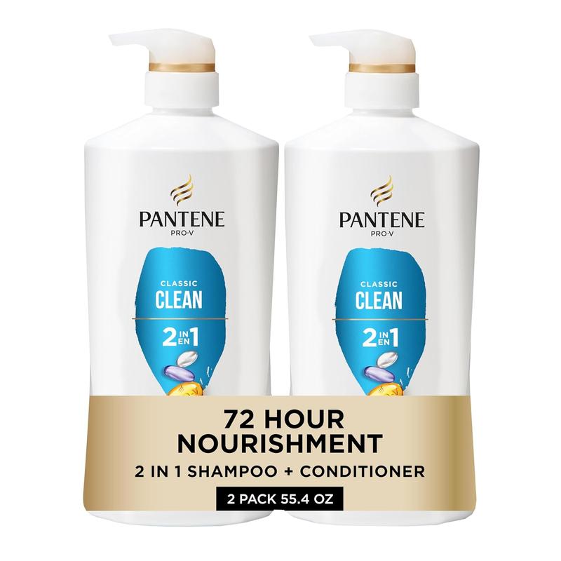 Classic Clean 2-In-1 Shampoo & Conditioner Set, Pro-V Nutrients for Dry ...