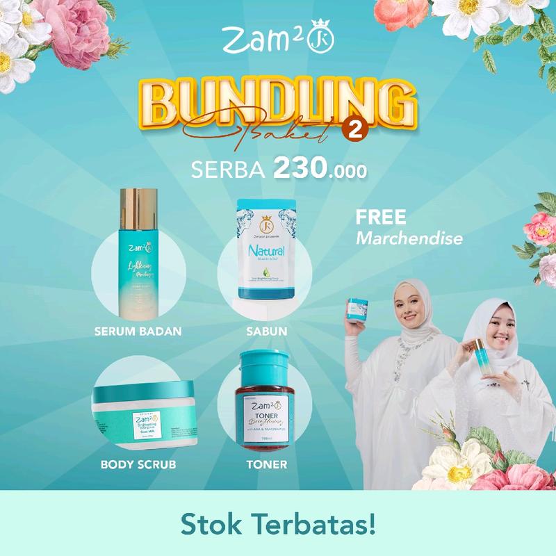 PROMO PAKET BUNDLING ZAM2JK FREE TAS MAKEUP +CERMIN 0