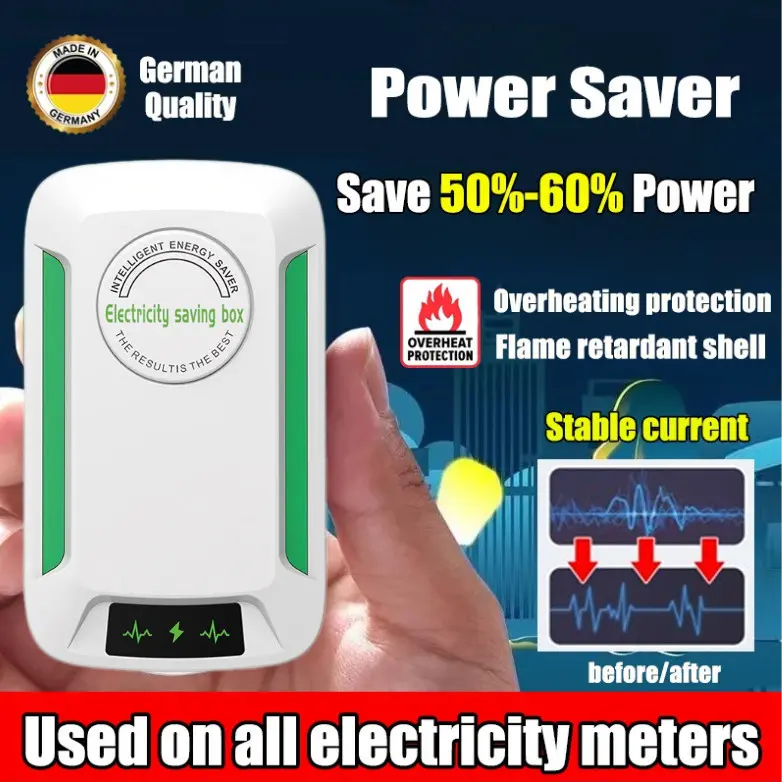 5PCS 28KW MALAYSIA Plug energy Saving Box electricity saver Just plug in and go save electric bill 80% Power Factor Saver Box