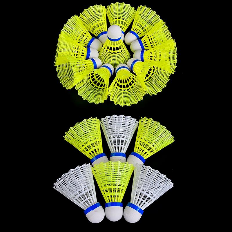 Product Introduction of Quả Cầu Lông Bằng Nhựa, 1 Cái, Bền, Màu Vàng Và Trắng, Cho Học Sinh, Nylon 14