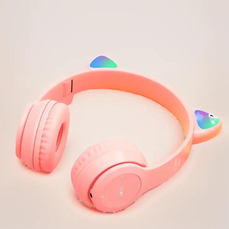 Headphone Bluetooth Wireless Dengan Mikrofon Headset Headphone With Mic Earphone Led 0