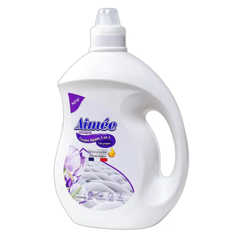 Nước giặt xả Aimee hương nước hoa Pháp 3,2l - Siêu Thơm, đặc - Làm Sạch, 100% nguyên liệu nhập từ Châu Âu Pháp