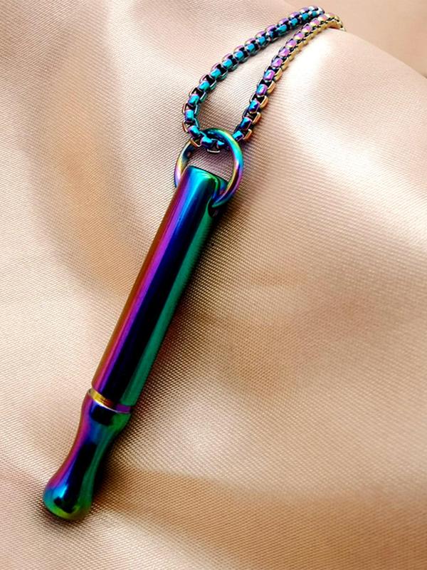 Anxiety Relief Meditation Necklace, Alloy Pendant Necklace, Fashion Jewelry Accessories for Men & Women 8