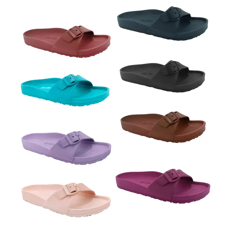 BATA - PIA "Rubber" Sendal Slide Karet Wanita - HARUS DOWNSIZE / TURUN UKURAN 1