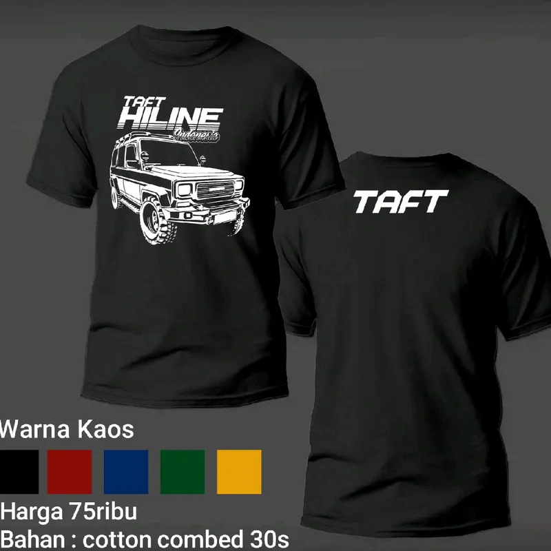KAOS TAFT HILINE LONG PLASTISOL Katun 0