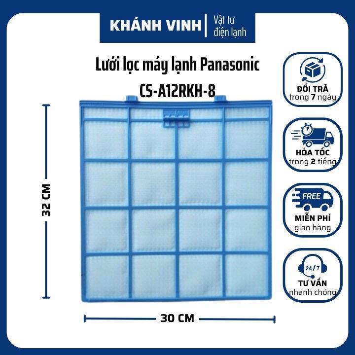 Bộ 2 tấm lưới lọc điều hoà máy lạnh Pana 30cm x 32cm cho máy 1hp và 1,5hp - lưới lọc bụi cho máy lạnh panasonicc [Điện lạnh Khánh Vinh]