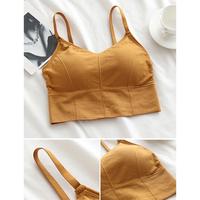 Gambar Niceface Bra Olahraga Wanita Tanpa Kawat Model Tali Mengikat - HITAM dari NICEFACE Kab. Tangerang 4 Tokopedia