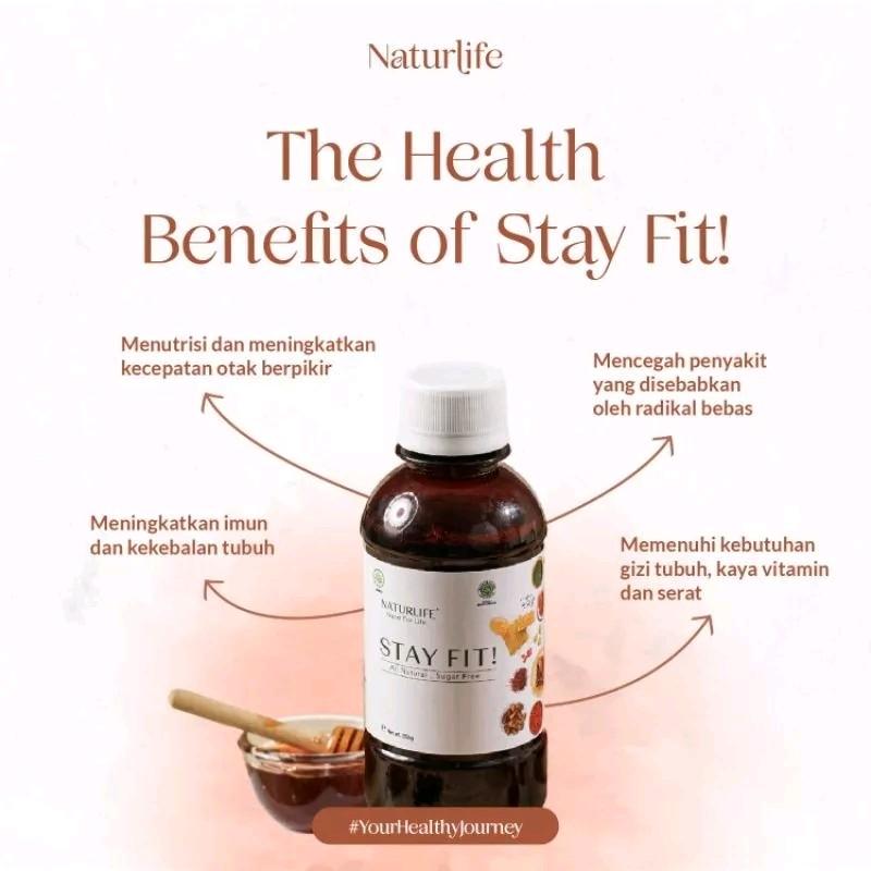 Madu Stay Fit Naturlife-Untuk kebugaran & Vitamin tubuh Dewasa & Anak 1