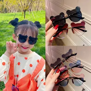 AksesoriesU F5456 Kacamata Anak Laki Laki dan Perempuan Berbentuk Beruang / Bear Sunglasses/ Kacamata anak anak Fashion