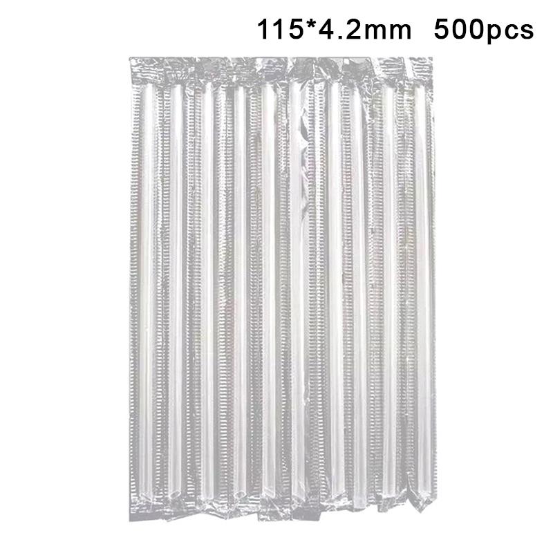Product Introduction of Ống hút nhựa dùng một lần, 500 chiếc, ngắn, trong suốt, đầu Nhọn mỏng, ống hút uống, phụ kiện nhà bếp hàng hóa 24