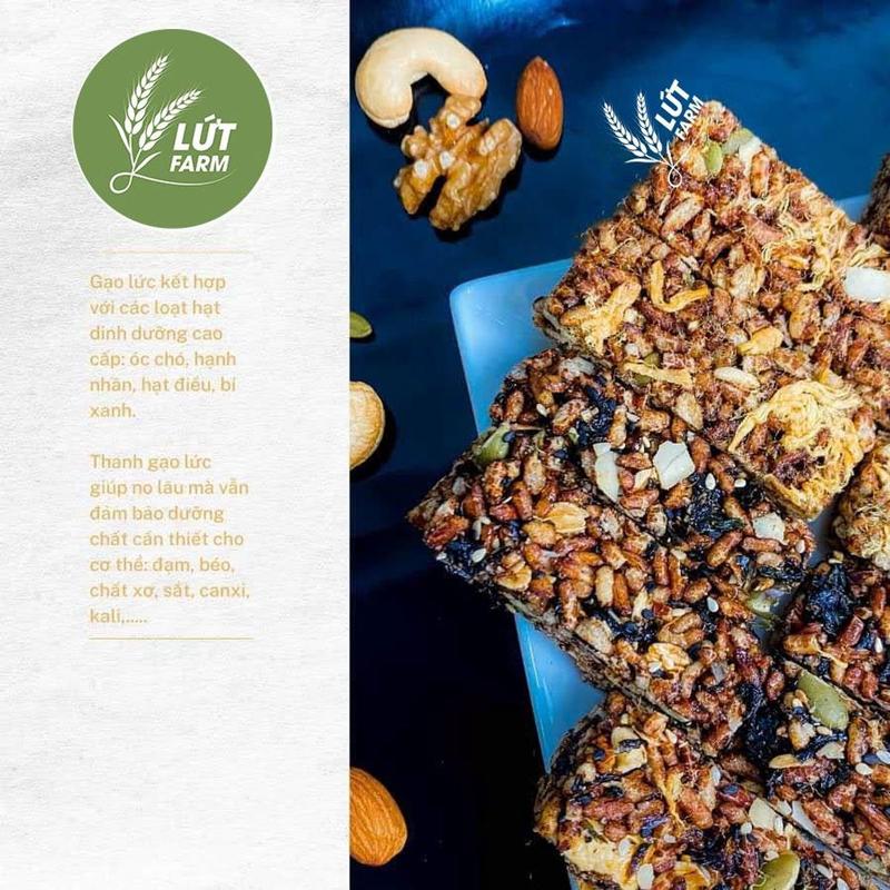 Thanh Gạo Lứt Hạt Dinh Dưỡng 250gr Snack Ăn Vặt 2