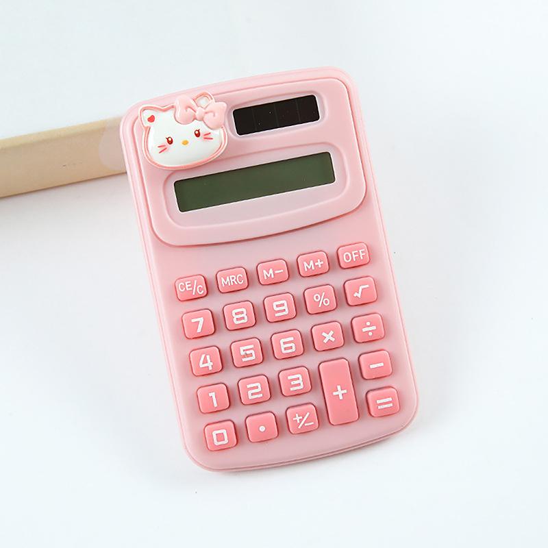 Product Introduction of Portable Cute Kawaii Mini Cute Calculator Cartoon Creative Digit Calculator Office School Supplies Students Stationery Gifts 30