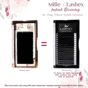 (SUPER SOFT) Milie ( LASHEX )  Premium Instant Blooming & Fast Fanning Russian Volume Eyelash Extension