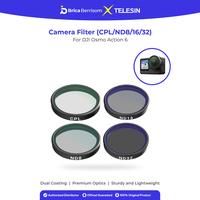 Gambar TELESIN Action Camera Filter (CPL/ND8/16/32) For DJ! Osmo Action 6 Filter Action Camera - S5-FLT-40 dari Brica Berrisom Kab. Tangerang 1 Tokopedia