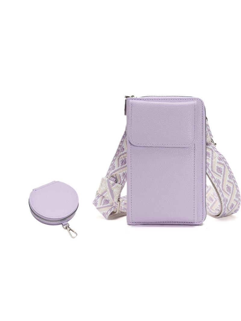 Product Introduction of Women's Solid Color Fanny Pack, Fashionable PU Leather Zipper Crossbody Bag for Daily Used, Casual Trendy Versatile High-quality Daily Commuting Bag 0