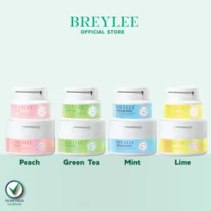 [OFFICIAL][BPOM] BREYLEE Teeth Powder Variant 30|55gr - Mencerahkan gigi (1pc) - Peach, Freezing Mint, Lime, Green Tea