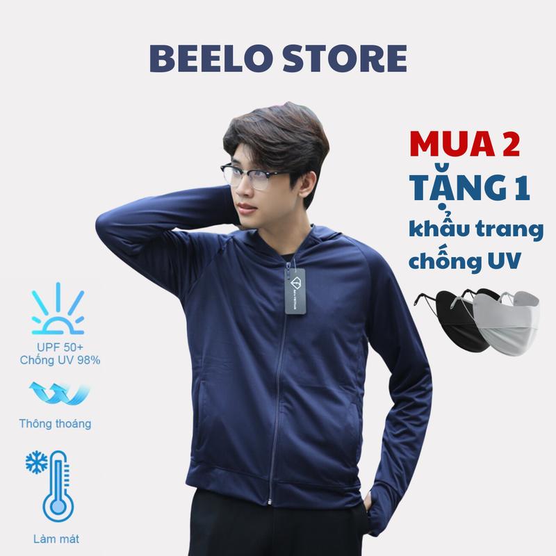 Áo chống nắng nam Alohavn, Áo nắng nam Mùa hè vải thun lạnh mắt lưới Sport Trang Phục