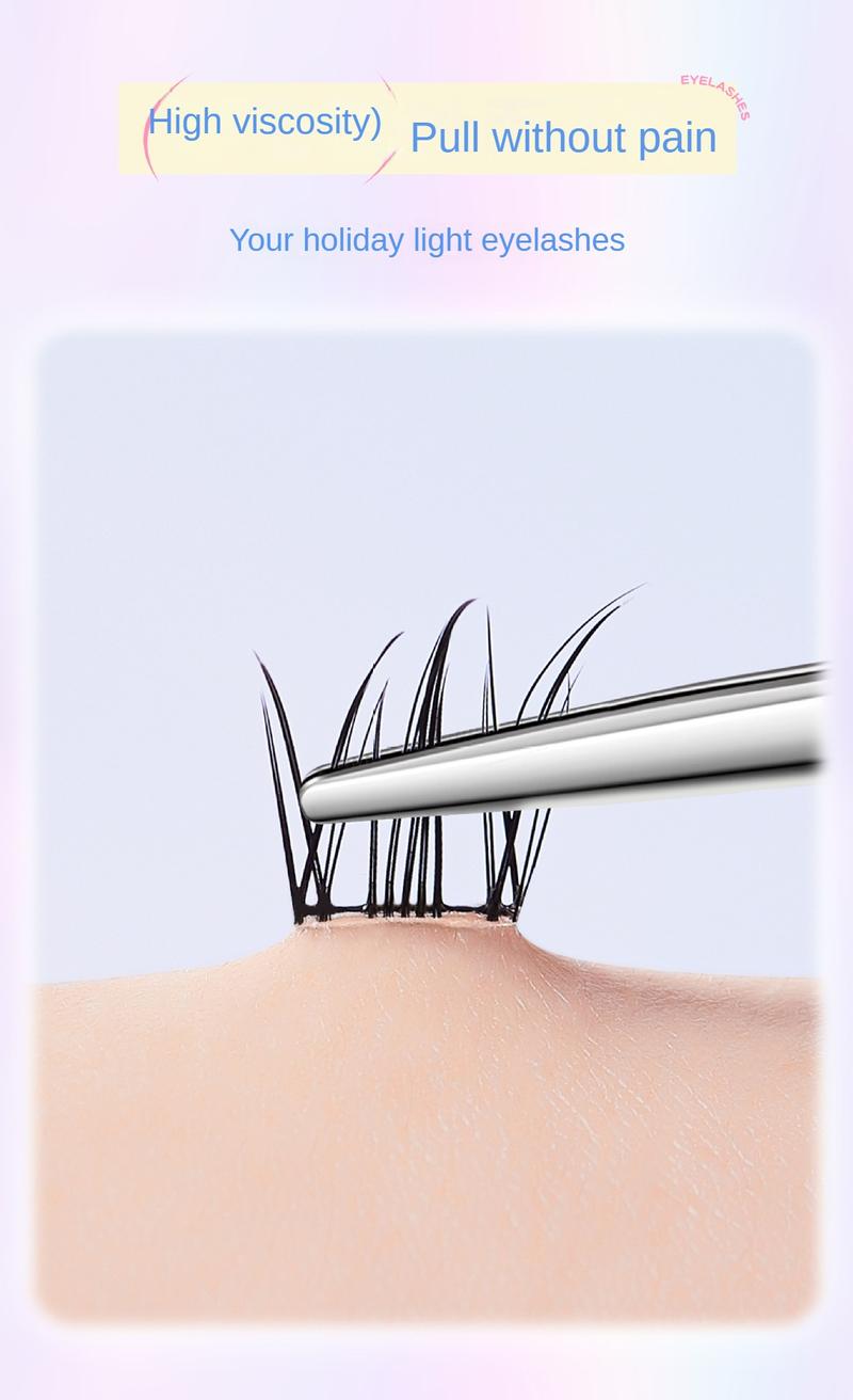 Product Introduction of 2PCS UWN Glue-Free Self-Adhesive Animal Series False Eyelashes Makeup Cosmetic 5