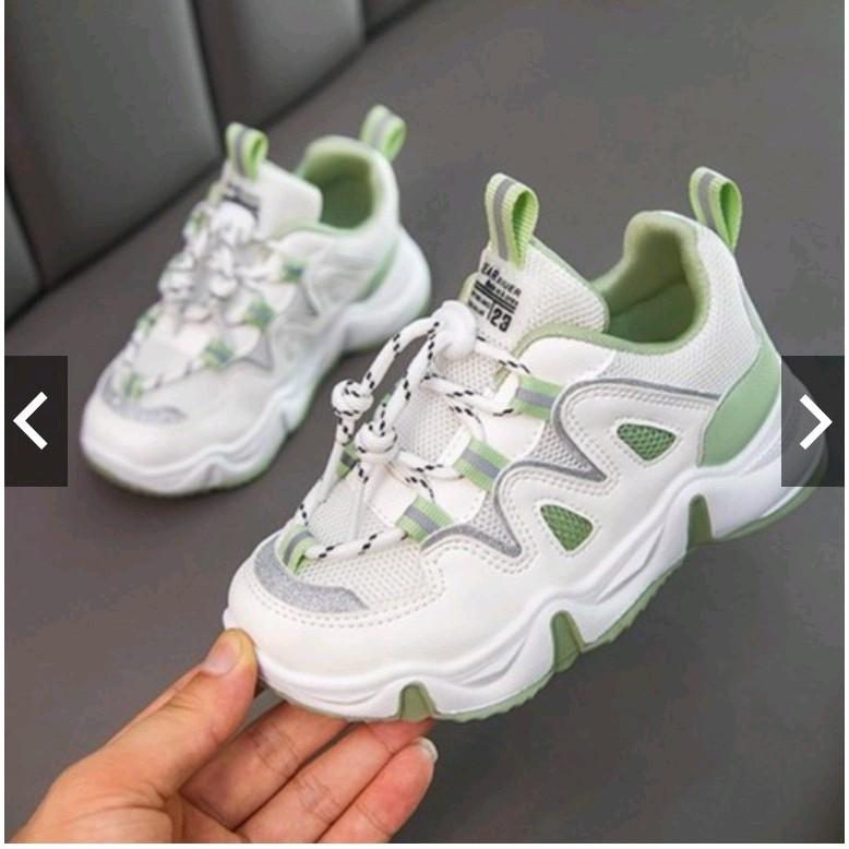 Zig Zag Non LED Sepatu Anak Import Kids Shoes Sneakers size 26-37 usia 3-9 Tahun Fashion 2