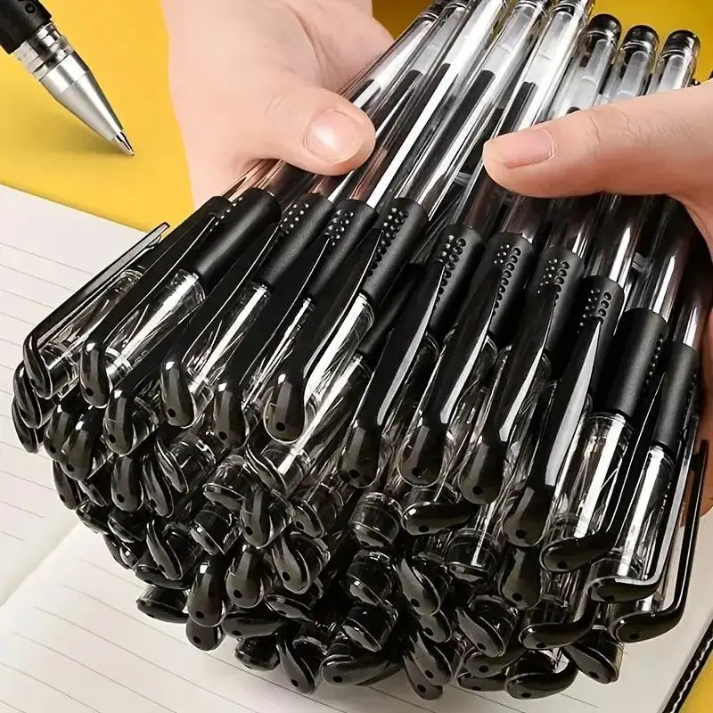 0.5mm Gel Pen, 10pcs/set Smooth Writing Gel Pen, Portable Durable Multi-purpose Gel Pen for Office, Student, Writing, Signature, Exam, Office Stationery