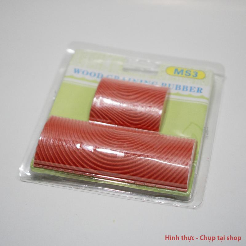 Bộ 2 Cọ Lăn Sơn Tạo Vân Gỗ Dụng Cụ Sơn Vẽ Giả Gỗ Xây Dựng Nhà Cửa Gỗ Đẹp - 137