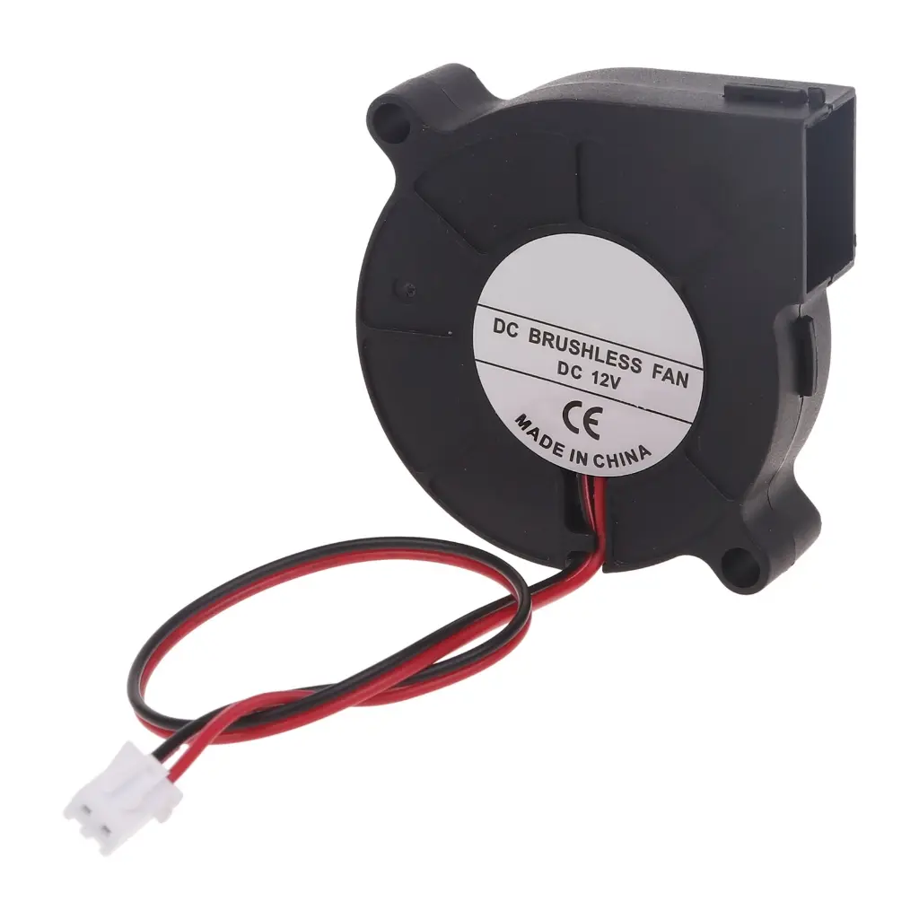 Quạt thổi, DC 12V 5015, cho quạt làm mát DC 50X15mm, Cáp 19cm, thích hợp cho RepRap 3D