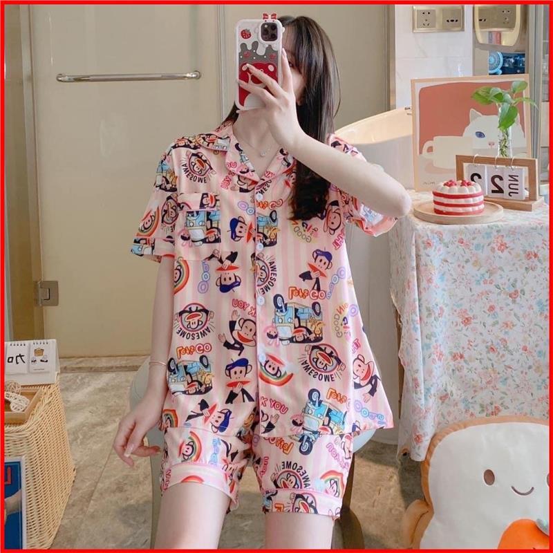 Product Introduction of ชุดนอนผ้าซาติน ชุดนอนผู้หญิง แขนสั้นขาสั้น งานใส่สบาย ผ้านิ่มมาก GL คําแนะนําผลิตภัณฑ์ใหม่ของเดือนนี้  Lady เสื้อผ้า Clothing Women 12