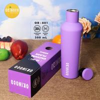 Gambar Tumbler Keren OR-801 Botol Minum Termos Anti Bocor Tahan Panas Dingin 500ML - Baby Pink dari Kioslunchbox bogor Kota Bogor 4 Tokopedia