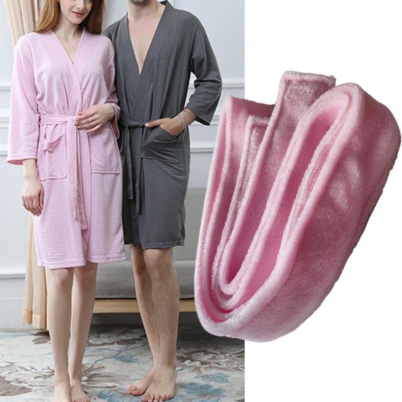 Product Introduction of Luxurious Plush Tie Bathrobe Belt 170/210cm Soft Warm Belt for VariousBody Type 39