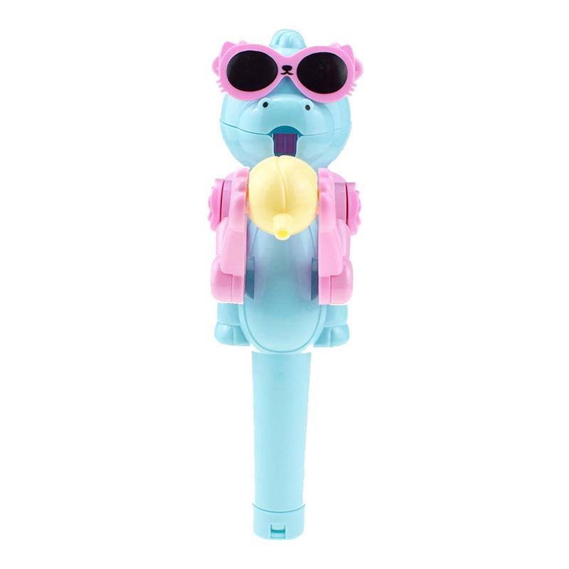 Product Introduction of Creative Kids Eating Lollipop Robot Lollipop Candy Stand Holder Educational Toy 16