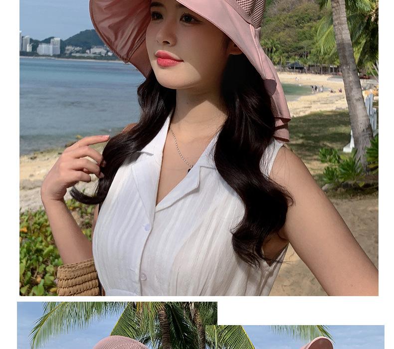 Product Introduction of Summer Wide-Brim Bucket Hat UV 50+ Sun Protection with Detachable Face Cover |   Foldable & Sweat-Proof Design for Beach Hiking Travel Accessories 16