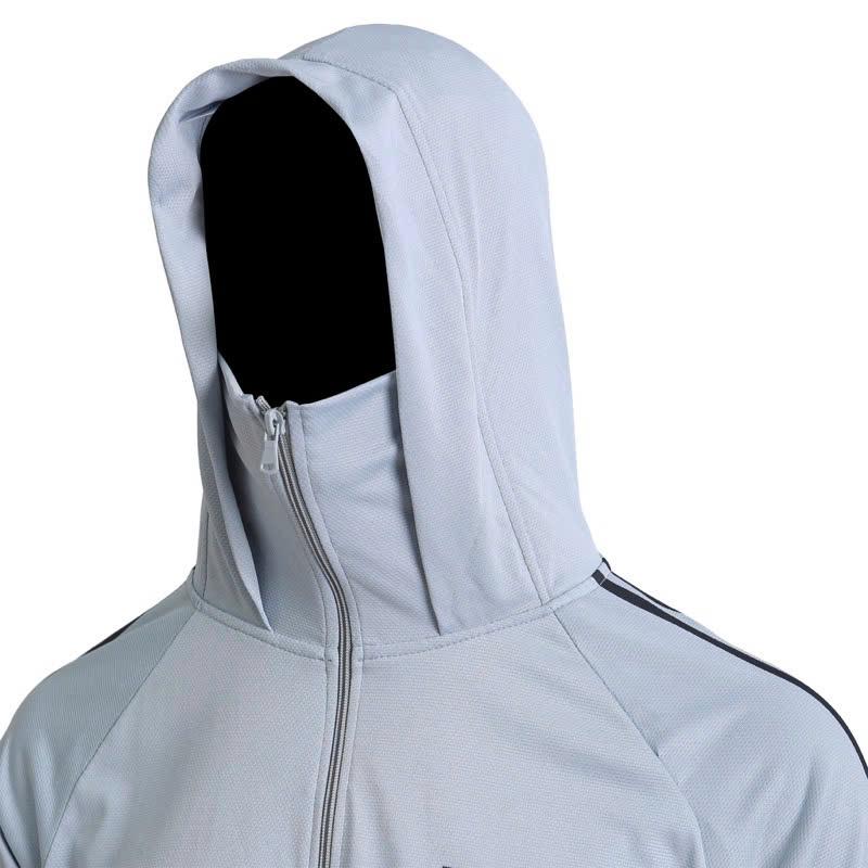 Product Introduction of (có logo) Áo chống nắng nam nữ 2 lớp, Áo khoác unisex có nón form rộng vải hạt xoàn dày dặn thông hơi siêu mát 6