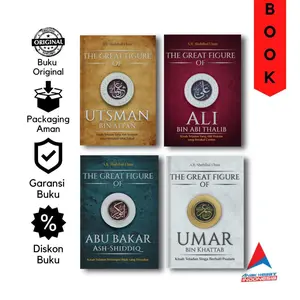 BUKU The Great Figure Of Ali bin Abi Thalib//Utsman bin Affan//Abu Bakar Ash-Shiddiq//Umar bin Khattab -A.R. Shohibul Ulum