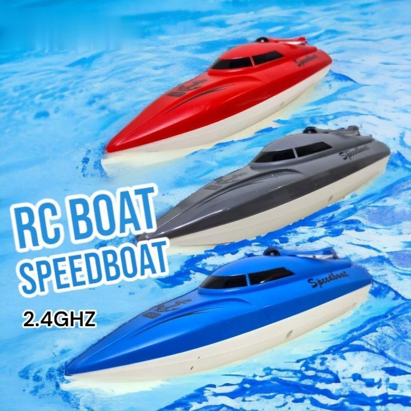 [FREE ONGKIR] TERLARIS - RC Boat Mainan Remote Control Kapal RC Speedboat Kapal Remot Kontrol SIAP COD 2