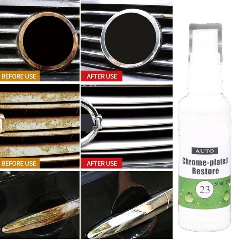 Product Introduction of 20/50ml Chrome Refurbishment Polishing Tool Car Metal E8A4 Refurbishing Restore Cleaner Stain T8H6 41