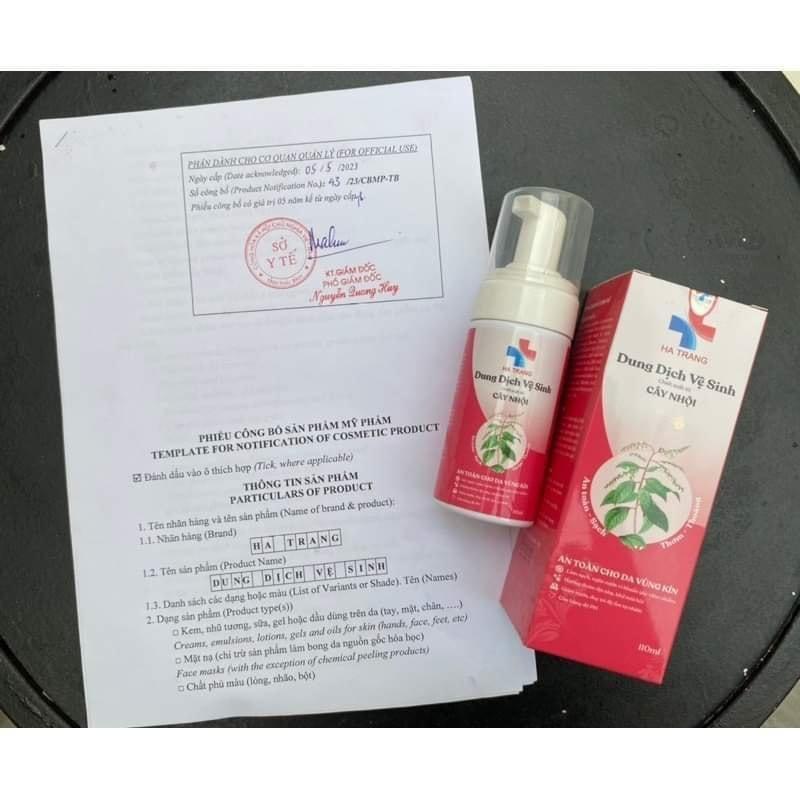 [Che tên]Dung dịch vệ sinh chiết xuất thiên nhiên từ cây nhội,trầu không,trà xanh,hoa kim ngân,hương thơm dịu nhẹ,an toàn,lành tính nữ 4