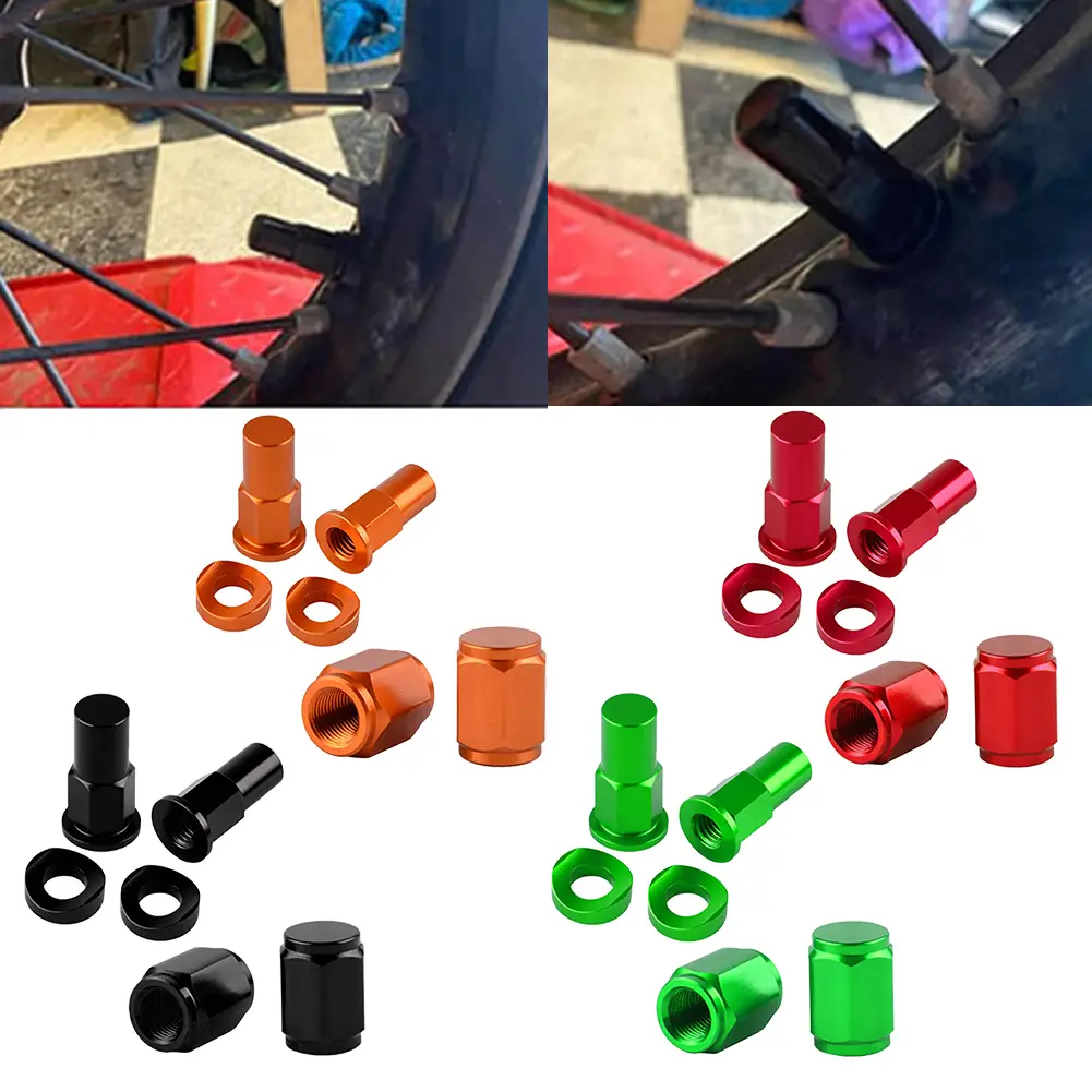 CNC Rim Lock Spacer Dirt Bike Rim Lock Enhanced Stability Lightweight Aluminum Specially Shaped Gasket For Beach Bikes
