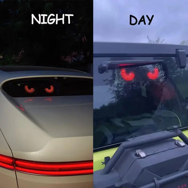 BECKY LED strobo mata mini  Strip Lampu  Mobil Fleksibel dengan Layar  Super Terang Panel Lampu Warna RGB Tahan Air Berkedip gerak truk lampu truk bergerak - Kendaraan, Otomotif Kabel Car strobo  mata headlamp custom STROBO MATA RUNNING TEXT TERBARU 4