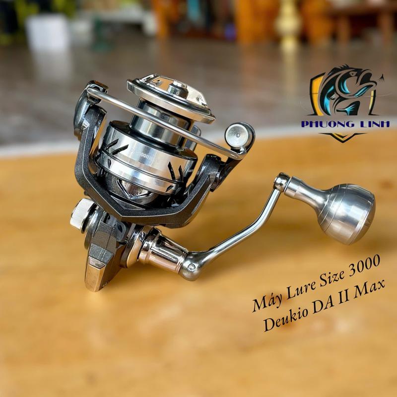 [Bản Nâng Cấp] Máy Câu Lure Deukio DA Max size 3000,tay quay độ - Bắt Cá, Fishing