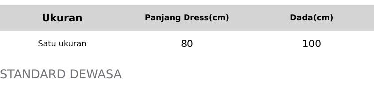 Product Introduction of RSD - Dress Kemben Pendek Baju Casual 0
