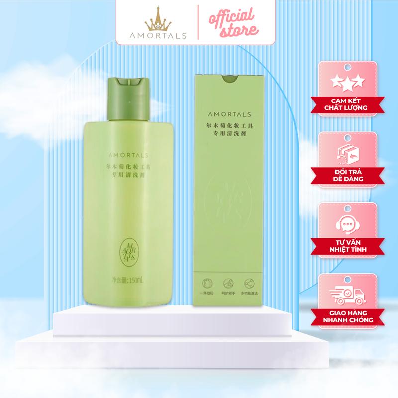 Nước Rửa Và Vệ Sinh Bông Mút Và Cọ Trang Điểm AMORTALS Đặc Biệt Giúp Làm Sạch Dụng Cụ Trang Điểm Nhanh Chóng Cosmetic Nữ Mỹ Phẩm