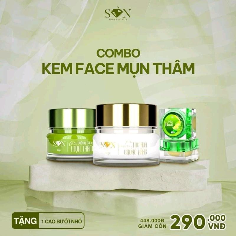 BỘ ĐÔI KEM FACE SON MỤN THÂM NGUYỄN TIÊN 10G Làm Đẹp Da Skincare