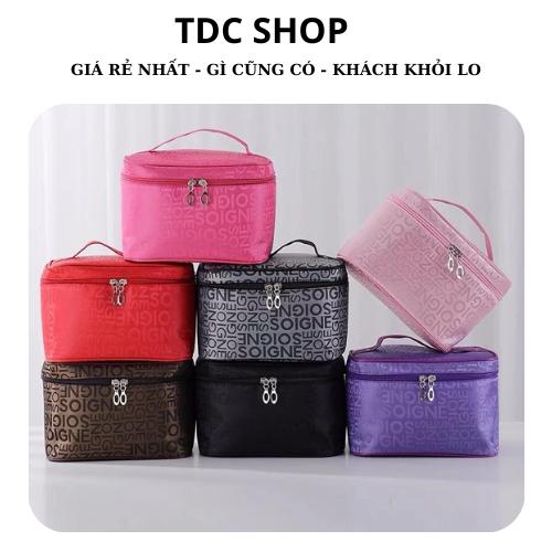Mẫu Mới Túi Đựng Mỹ Phẩm Trang Điểm Họa Tiết Chữ Cỡ Lớn Túi Đựng Đồ Make Up Du Lịch Mini 88299 Bag
