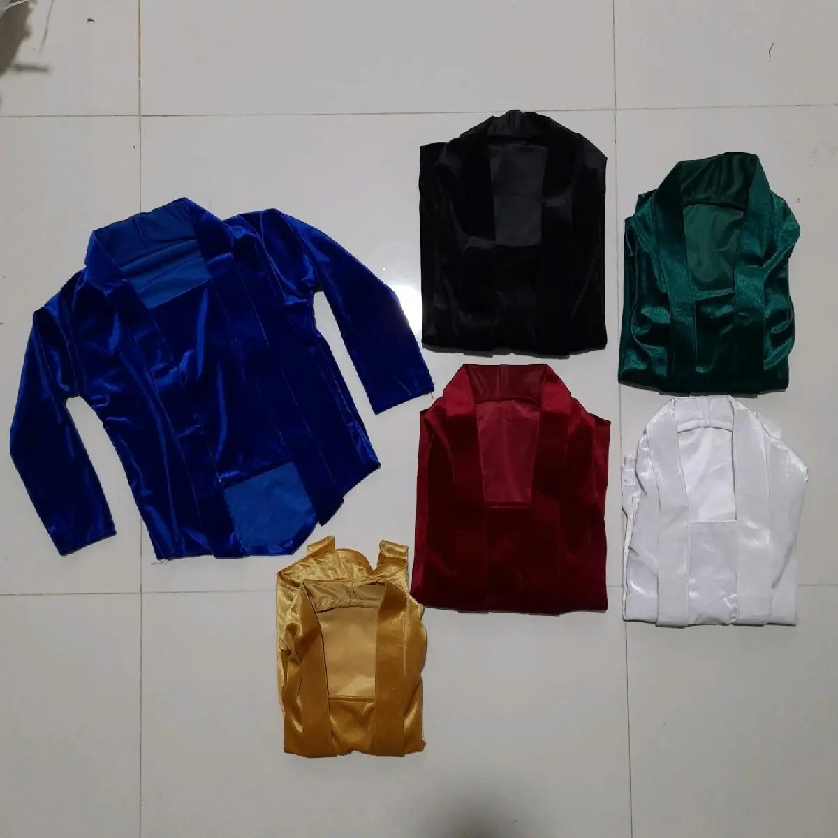 Atasan Kebaya kutubaru bludru polos anak (A1)