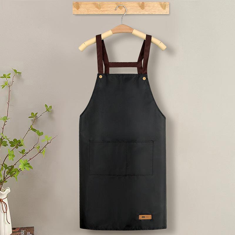 Apron Kalis Air, Gaya Rompi, Kalis Minyak, Sesuai untuk Dapur dan Isi ...